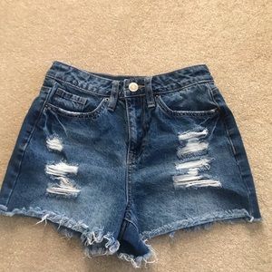 YMI Blue Jean shorts
